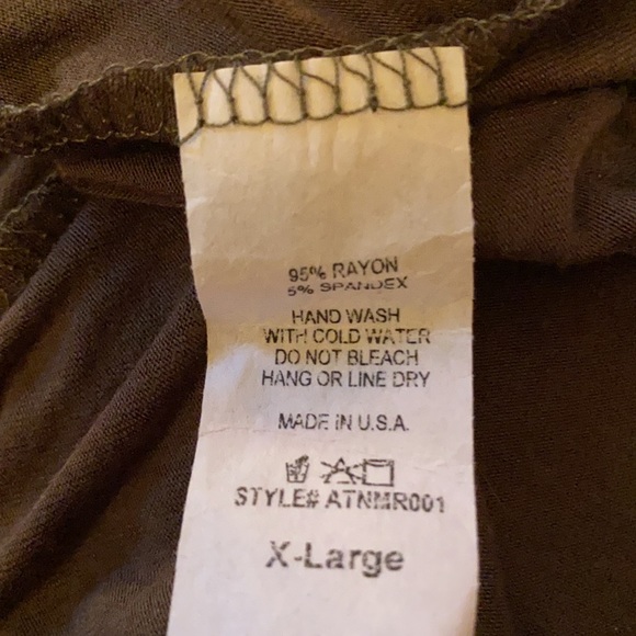 All For You 3/4 Sleeve Dress in Olive Green - Picture 4 of 4